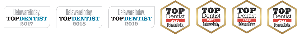 Delaware Today Top Dentist Award 2017 2019 2020 2021 2022 2023